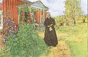 Carl Larsson Father and Mother painting